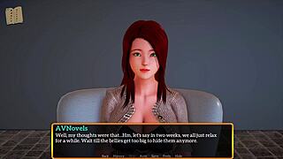 redhead amateur shows off her big homemade tits