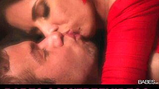 hey busty brunette babe with perfect big tits and ass digs foreplay then bent over doggystyle