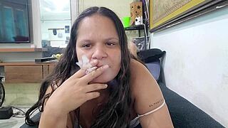 smoking fetish leaves ass dripping suggestive