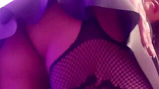 curvy latina slut wife exhibits fat ass boldly