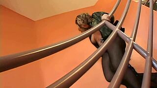 Lorena Sanchez craves massive cumshots on her shaved pussy