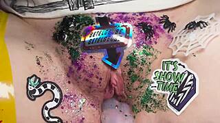 beetlejuice dildo slap massage turns into dirty toy sex 😏🔥