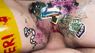 beetlejuice dildo slap massage turns into dirty toy sex 😏🔥