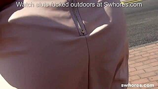 Mature Euro Prostitute Picked Street Fucked Doggystyle Hard