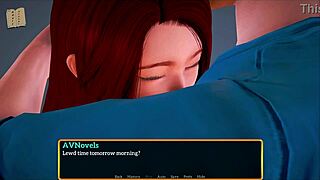 redhead amateur shows off her big homemade tits