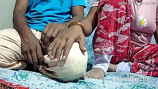 Hot Indian babe rides my huge cock