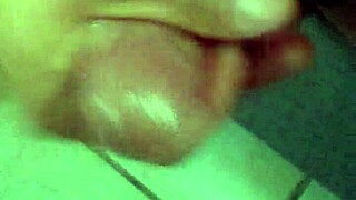 guy gets intense cock massage leading to explosive solo release