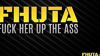 freaky redhead's tiny tits stretched wide by massive bbc monster 😈🍆