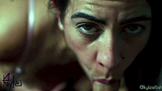 look me in the eyes while i swallow every drop of your hot load kylei ellish