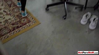 Almost caught fucking hot russian milf 😏🍑