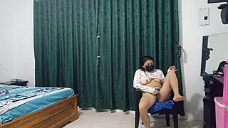 50 year old stepmom models sexy natural tits in towel for me