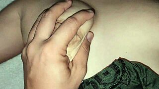 sexy latina college cutie lets chubby cock creampie her wet hairy pussy up close