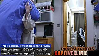 nurse serena morgan spreads pussy in pov hospital domination