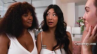 Freya Parker Seduces Avery Jane Cami Strella Cunts!