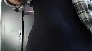 Secretary sneaks seduction into boss's video call meeting