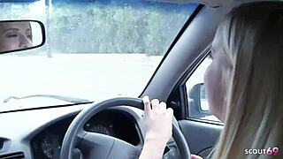 small titted blonde picks up bbc stranger for rough first interracial pounding