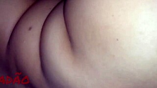 fat whore cums hard on side ass pounding