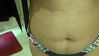 fucked curvy ebony student in hotel bathroom