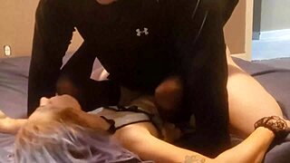 She eagerly spreads her pussy for intense Easter fucking in steamy 1on1 action