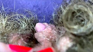 Big clit throbs to intense pussy orgasm climax