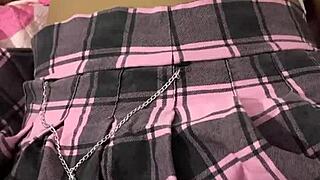 i begged master for anal sex in miniskirt homemade teen video