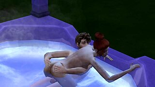 Mmmm, join me for steamy hot tub sex fun