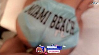 Latina amateur takes MONSTER COCK deep in ASS for creampie