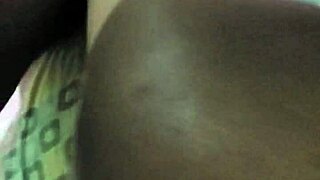 shorty moans wildly in sweet tight pussy doggy