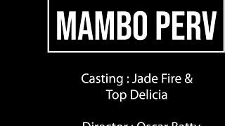 Jade Fire Brazilian redhead gapes ATM on BBC anal ride