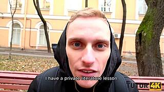 stockings milf tutor fucked hard by student