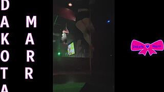 dakota marr teases hairy pussy pole dancing nebraska club