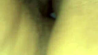 behind the scenes creamy creampie closeup pov