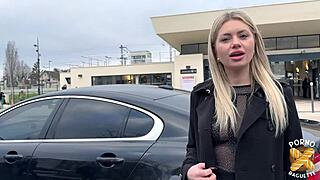 georgia the naughty french blonde milf masters strapon threesome with brunette babe