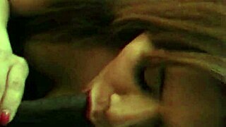 Tranny Deepthroats Monster BBC Hard!