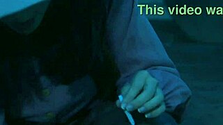 Brooke Ballentyne rides monster cock anal creampie in chaps