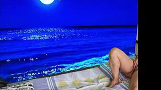 teasing outdoor blowjob ass lick then fuck her shaved pussy 👅🍑💦😍