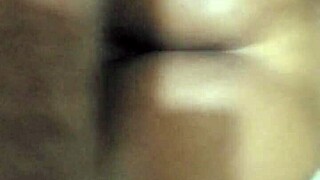 shorty moans wildly in sweet tight pussy doggy