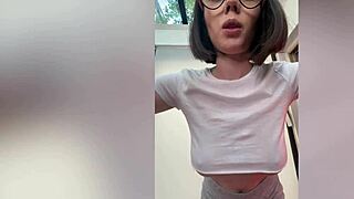 i'm throatin' this big dildo so deep for you eve sweet