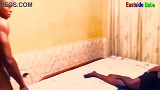 Hotel Cleaner Bent Over For Ebony Monster Cock Pounding!