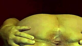 Pregnant Milf Wife Strips Wet Thong Panties Tease