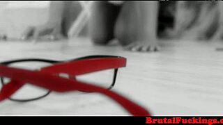 Spex Teen Deepthroats Hardfucked Anal Facial Rough