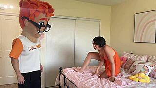 Apartment Bounces! Daya Dares Wild Cowgirl Ride Romp