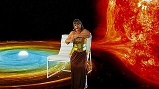 oh man princess leia granny costume has me fucked hard leaking juicy creampie everywhere