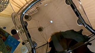 Cute Big Boobs Ass Girl's Try-On Becomes Hot Casting