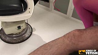 Doctor pounds pierced nurse and busty patient hard