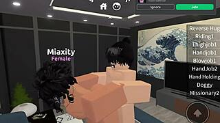 intense session with roblox fan in private play