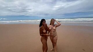 beautiful blonde latina teens anal fuck beach voyeur