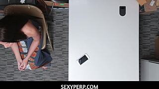 Avi Love sucks cock deep then gets boned hard