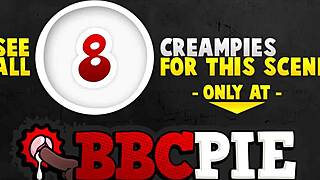 skinny slut welcomes bbc neighbor with creampie riding