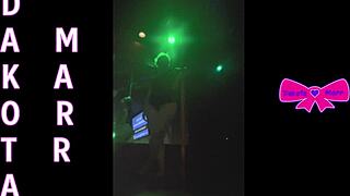 dakota marr teases hairy pussy pole dancing nebraska club